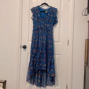 Flowy Floral High low